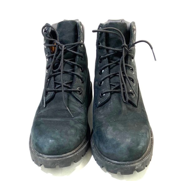 Timberland Women's Suede Boots Black - Size 5 - Picture 2 of 6